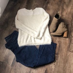 Loft Fuzzy Sweater